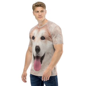 Akita Dog Men's T-shirt by Design Express