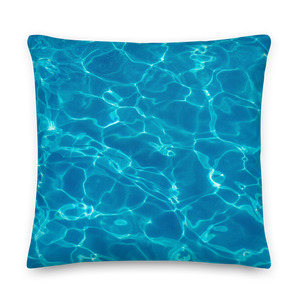 22×22 Swimming Pool Premium Pillow by Design Express