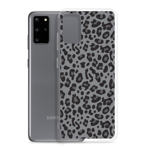 Grey Leopard Print Samsung Case by Design Express