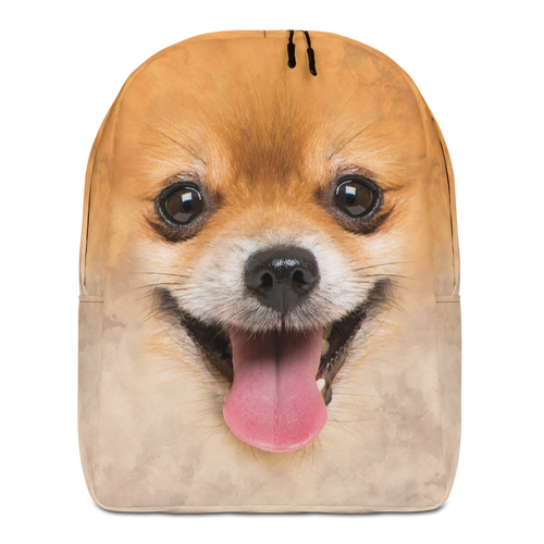 Default Title Pomeranian Dog Minimalist Backpack by Design Express