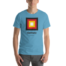 Ocean Blue / S Germany "Frame" Unisex T-Shirt by Design Express