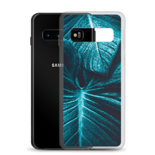 Turquoise Leaf Samsung Case by Design Express