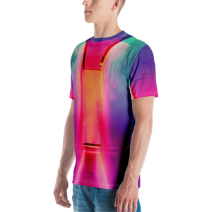 Multicolor Hallway Men's T-shirt by Design Express