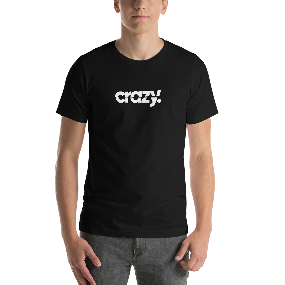 XS Crazy Broken Unisex T-Shirt by Design Express