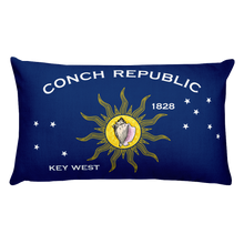 Default Title Key West Conch Republic Flag Allover Print Rectangular Pillow by Design Express