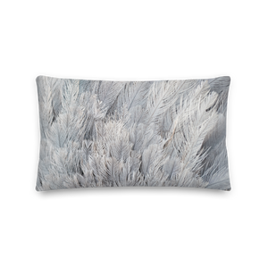 Ostrich Feathers Rectangle Premium Pillow by Design Express