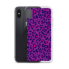 Purple Leopard Print iPhone Case by Design Express