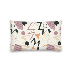 20×12 Mix Geometrical Pattern 02 Premium Pillow by Design Express