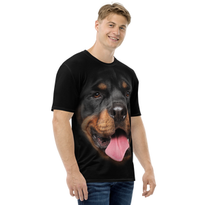 Rottweiler Dog Men's T-shirt by Design Express