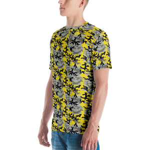 Stinger Yellow Camo Men's T-shirt by Design Express