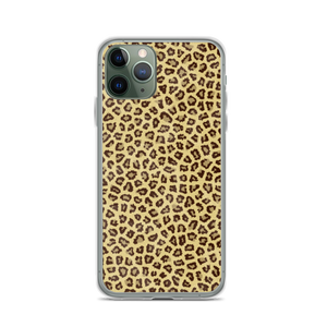 iPhone 11 Pro Yellow Leopard Print iPhone Case by Design Express