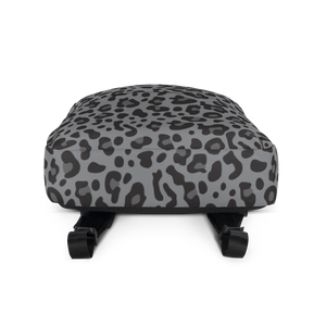 Grey Leopard Print Backpack by Design Express