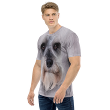 Schnauzer Dog Men's T-shirt by Design Express