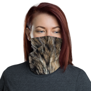 Default Title Wolf Fur Neck Gaiter Masks by Design Express