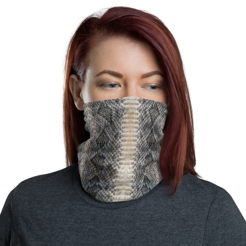 Default Title Snake Skin Print Neck Gaiter Masks by Design Express