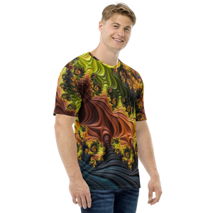 Colourful Fractals Men's T-shirt by Design Express