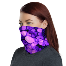 Violet Crystalize Neck Gaiter Masks by Design Express