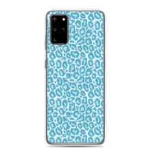 Samsung Galaxy S20 Plus Teal Leopard Print Samsung Case by Design Express