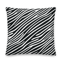 Zebra Print Premium Pillow by Design Express