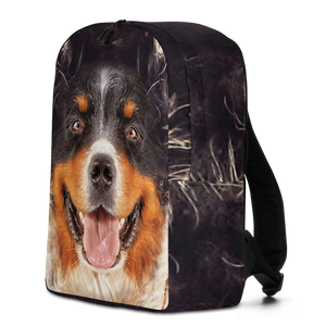 Bernese Montain Dog Minimalist Backpack by Design Express