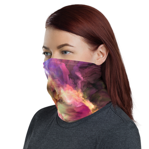 Nebula Water Color Neck Gaiter Masks by Design Express