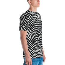 Zebra Print Men's T-shirt by Design Express