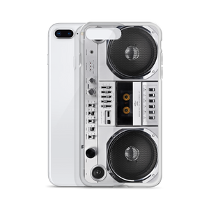 Boom Box 80s iPhone Case by Design Express