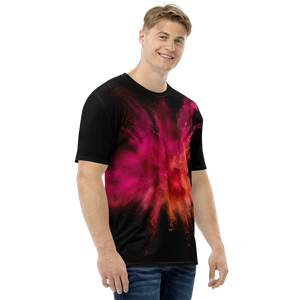 Powder Explosion Men's T-shirt by Design Express