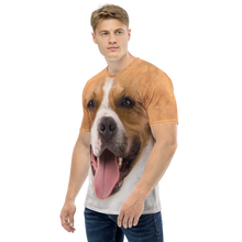 Pit Bull Dog Men's T-shirt by Design Express