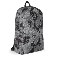 Grey Black Camoline Backpack by Design Express