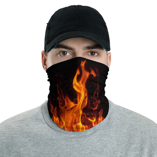 Default Title On Fire Neck Gaiter Masks by Design Express