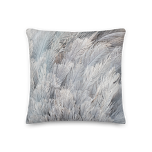 18×18 Ostrich Feathers Square Premium Pillow by Design Express