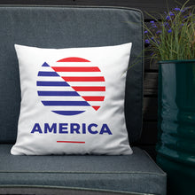 America "The Rising Sun" Square Premium Pillow by Design Express