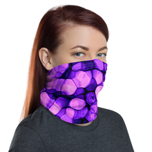 Violet Crystalize Neck Gaiter Masks by Design Express