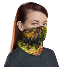 Colourful Fractals Neck Gaiter Masks by Design Express