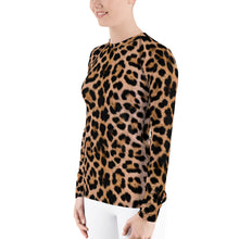 Leopard "All Over Animal" 2 Women's Rash Guard by Design Express