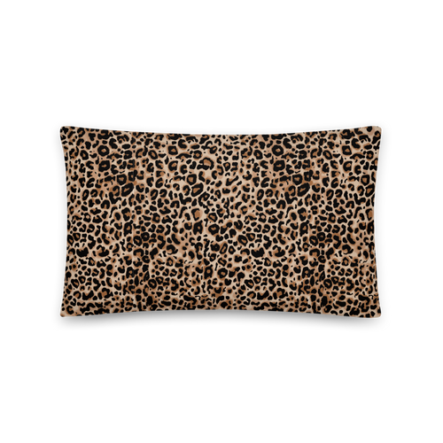 20×12 Golden Leopard Basic Pillow by Design Express