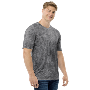 Soft Grey Fur Men's T-shirt by Design Express