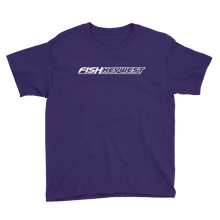 Purple / XS Fish Key West Youth Short Sleeve T-Shirt by Design Express