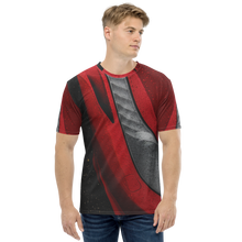 XS Red Automotive Men's T-shirt by Design Express