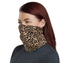 Golden Leopard Neck Gaiter by Design Express