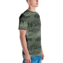 Army Green Catfish Men's T-shirt by Design Express