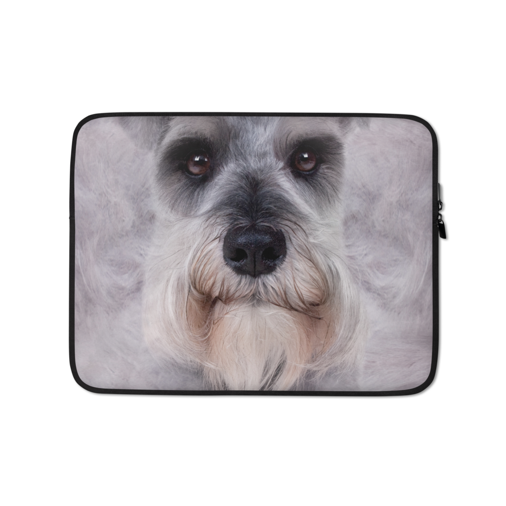 13 in Schnauzer Dog Laptop Sleeve by Design Express