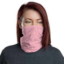 Default Title Diamond Dusty Rose Pattern Neck Gaiter Masks by Design Express