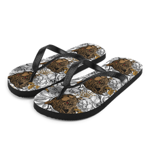 S Leopard Head Flip-Flops by Design Express