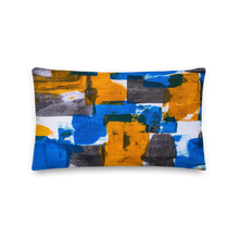 Default Title Bluerange Abstract Rectangle Premium Pillow by Design Express