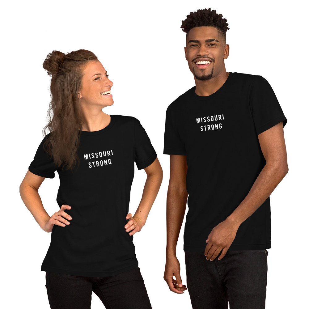 XS Missouri Strong Unisex T-Shirt T-Shirts by Design Express