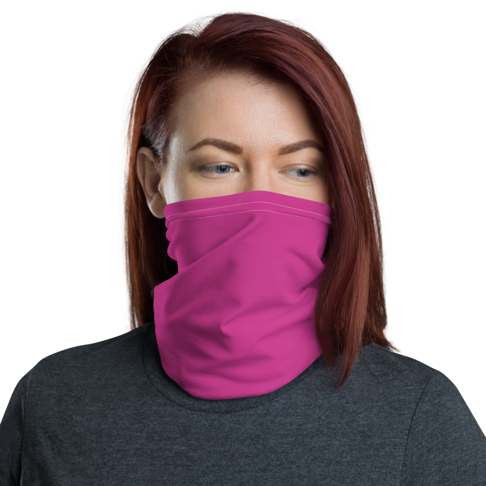 Default Title Magenta Neck Gaiter Masks by Design Express