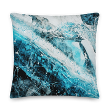 Ice Shot Square Premium Pillow by Design Express