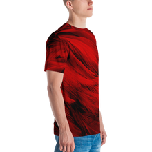 Red Feathers Men's T-shirt by Design Express